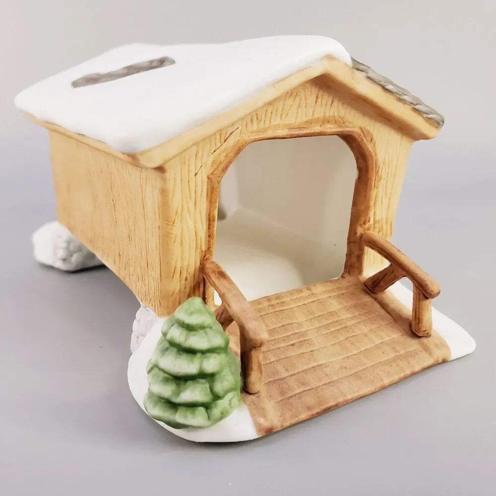 Dept 56 Heritage Village Covered Wooden Bridge 6531-5 Ceramic Christmas Village